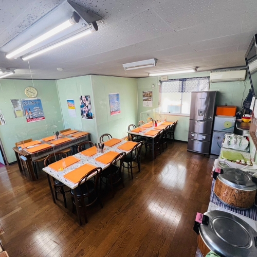 姫路寮の食堂の写真